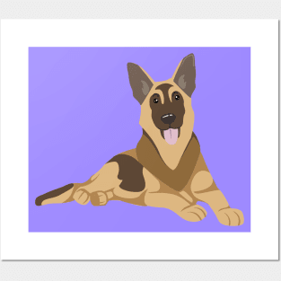 German Sheperd Posters and Art